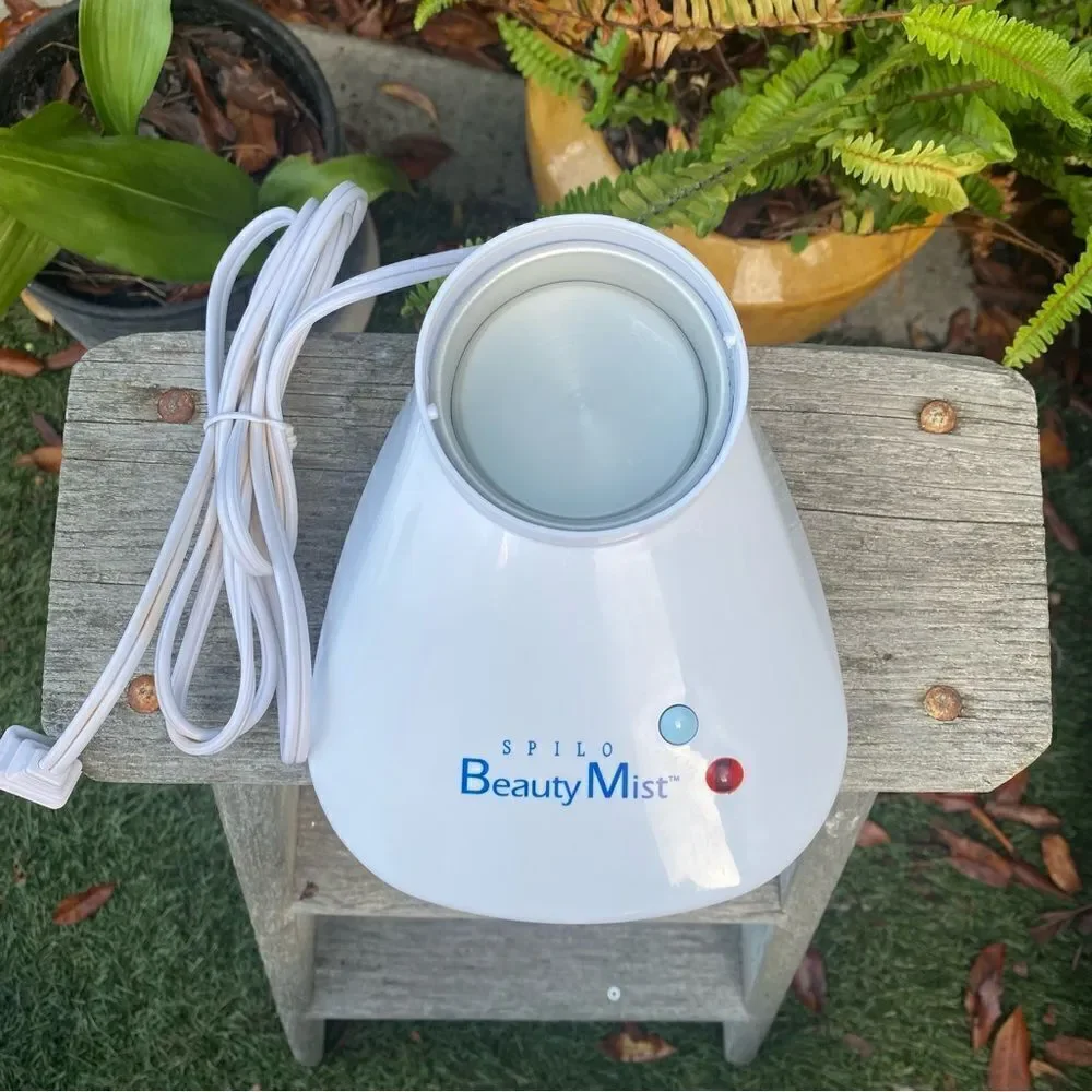 NWOT New Spilo Beauty Mist Portable Sauna Spa Facial Mist Steamer Skin Renewal